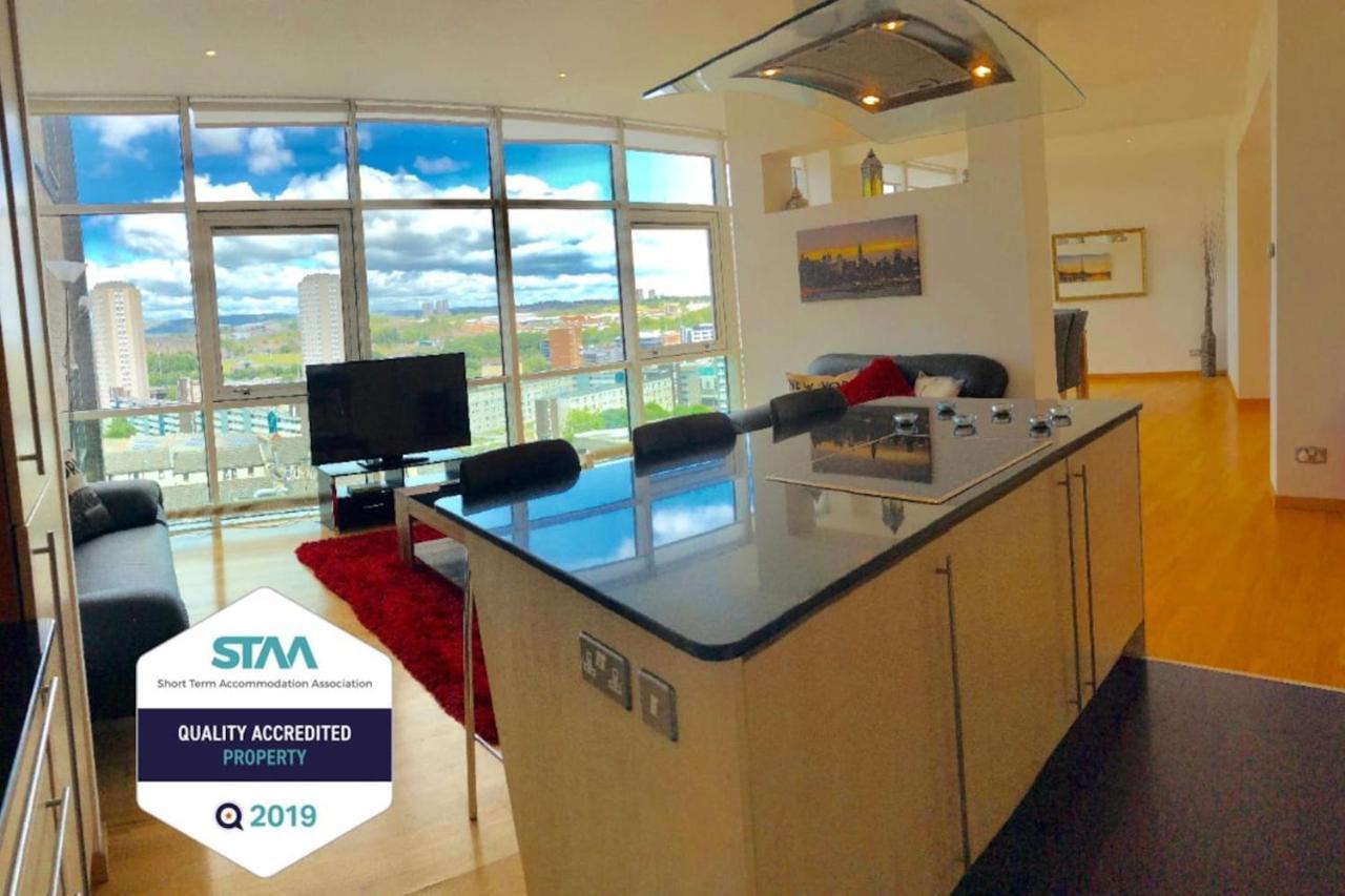 City Views Apartment City Centre Freeparking Glasgow Luaran gambar